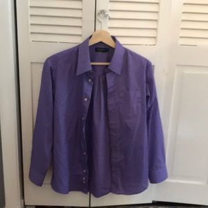 Purple Nautica dress shirt boys
